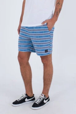 Hurley Mens Jaquard Volley 18" Swim Shorts -Urban Threads f12ich0036 4343 t