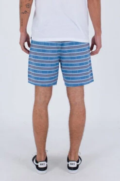 Hurley Mens Jaquard Volley 18" Swim Shorts -Urban Threads f12ich0036 4343 u