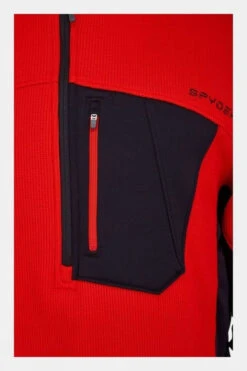 Spyder Mens Bandit Half Zip Fleece 7 Spyder Mens Bandit Half Zip Fleece -Urban Threads h1524088 3030 c