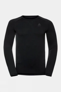Odlo Mens Performance Warm Eco Long Sleeve Crew Neck