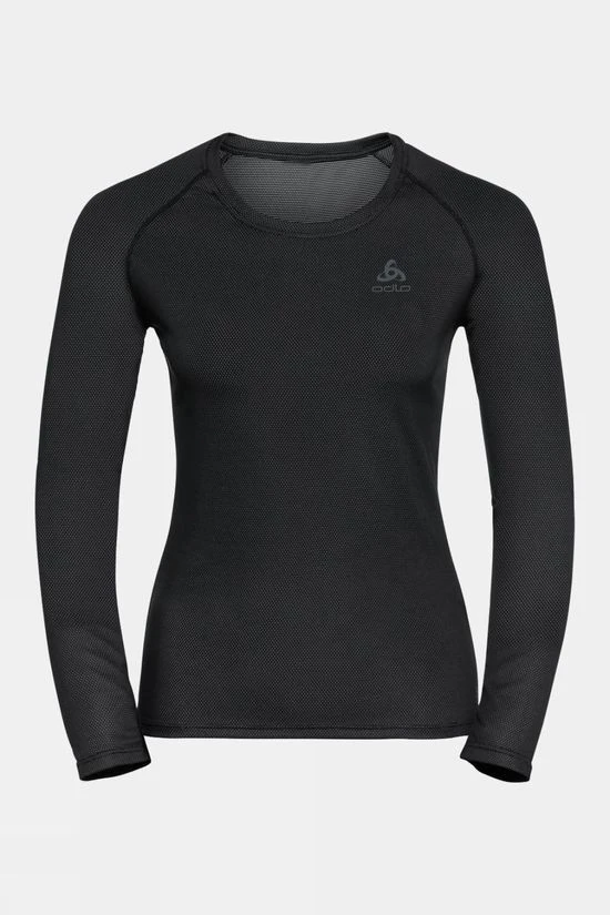 Odlo Womens Active F-Dry Light Eco Long Sleeves Baselayer Top 3 Odlo Womens Active F-Dry Light Eco Long Sleeves Baselayer Top