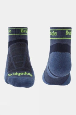 Bridgedale Mens Ultra Light T2 Merino Sport Low Socks -Urban Threads m31144434040n